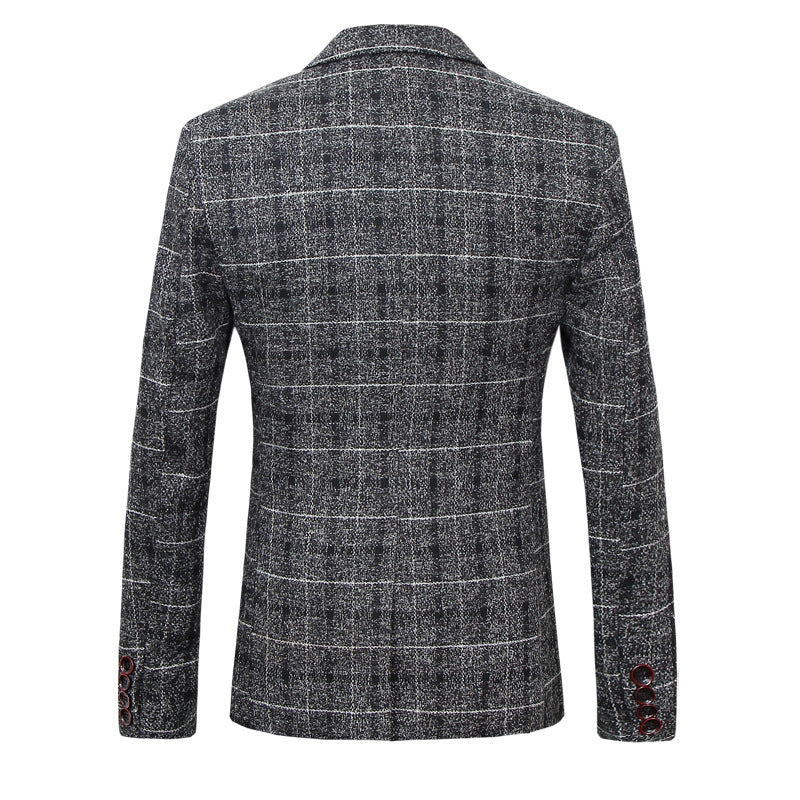 Slim-Fit Dress Coat For Men