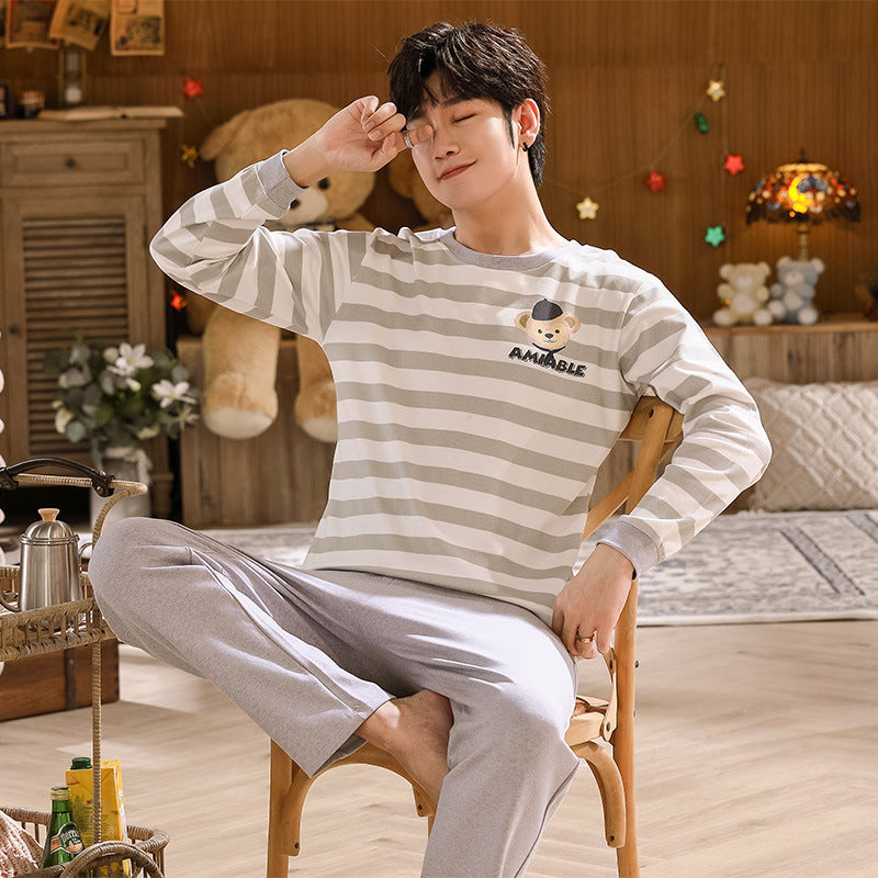 Comfortable Casual Loose Pajama Set For Men