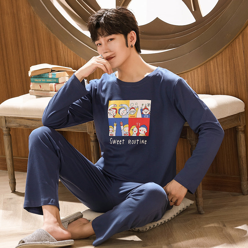 Comfortable Casual Loose Pajama Set For Men