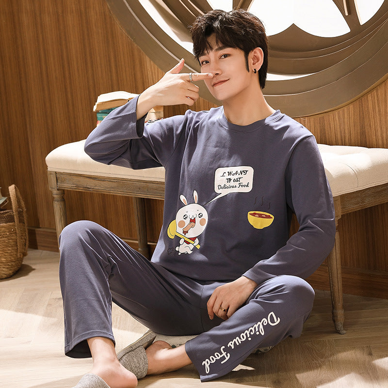 Comfortable Casual Loose Pajama Set For Men