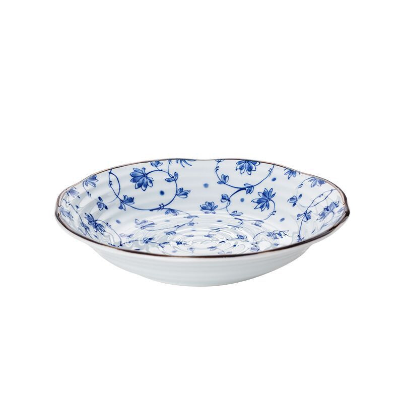 Japanese-style Ceramic Bowls And Plates For Household Ramen Noodles