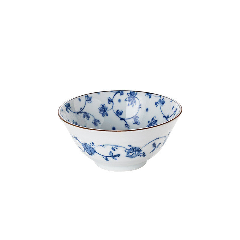 Japanese-style Ceramic Bowls And Plates For Household Ramen Noodles