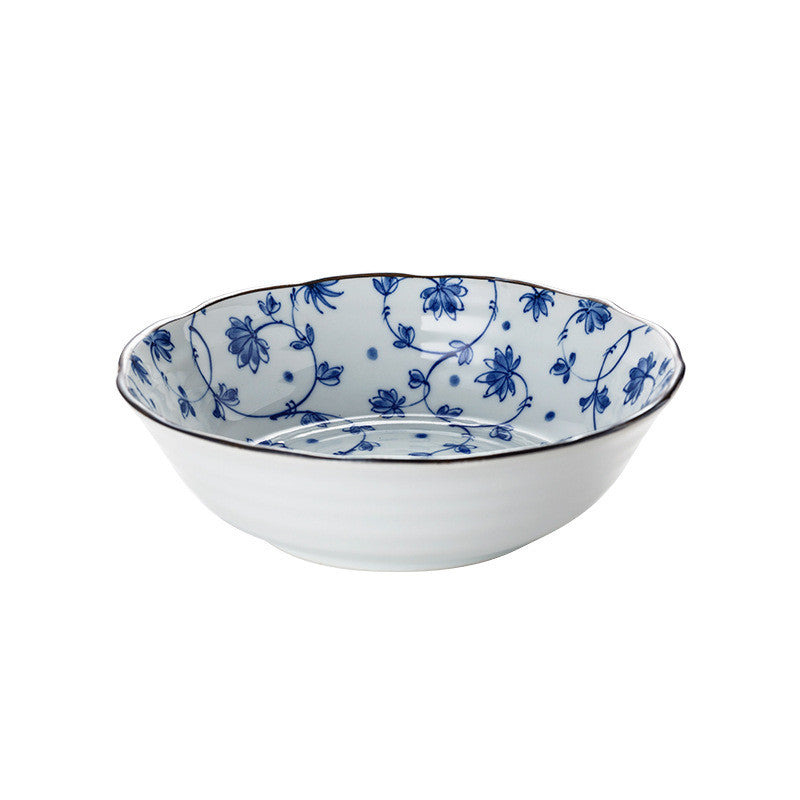 Japanese-style Ceramic Bowls And Plates For Household Ramen Noodles