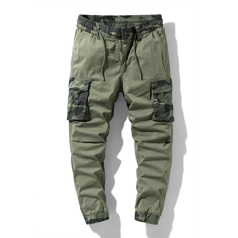 Summer Camouflage Print Cargo Pants For Men