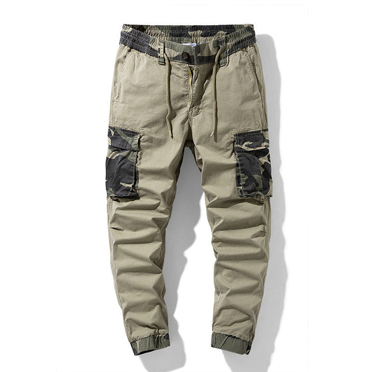 Summer Camouflage Print Cargo Pants For Men