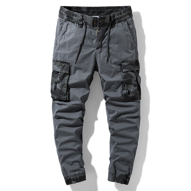 Summer Camouflage Print Cargo Pants For Men