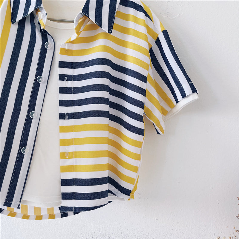 Summer  Short-Sleeved Shirts And  Tops for kids