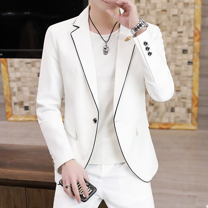 Slim Korean Style Small Suits For Men