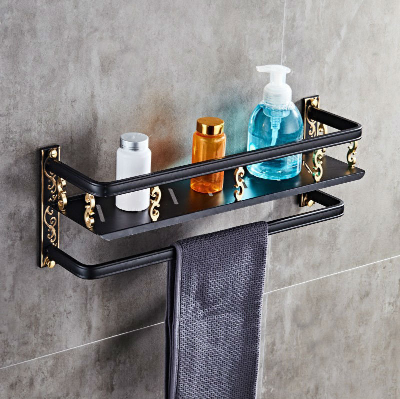 European style bathroom shelf double bathroom