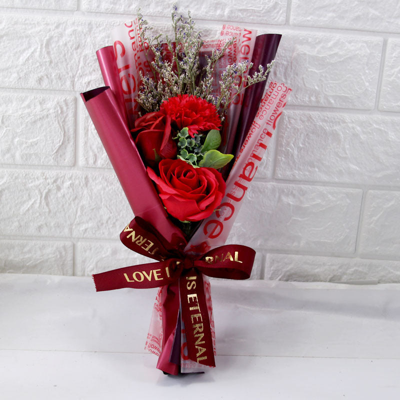 Carnation Rose Bouquet Creative Gift Valentine's Day Gift