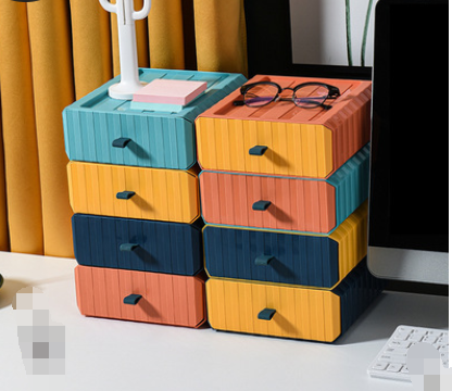 Multifunctional Drawer Type Desktop Storage Box For Storing Artifacts, Multi-Layer Debris Storage Box