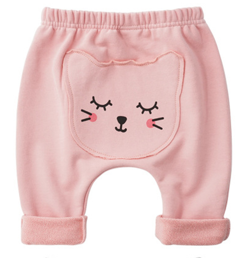 Cartoon patch pants for  baby