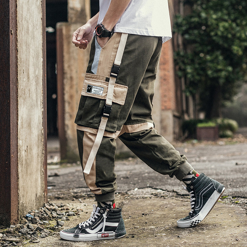 Contrast Pocket Cargo Pant For Men