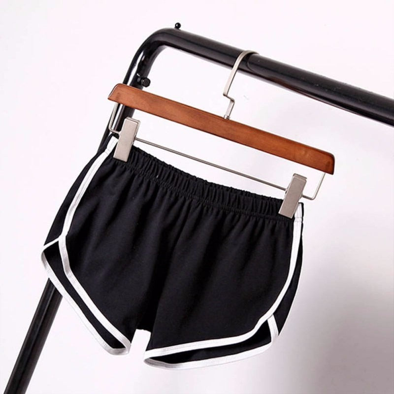 Workout Waistband Skinny Shorts For Women