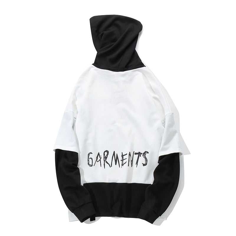 Graffiti Style Oversize Hoodies For Men