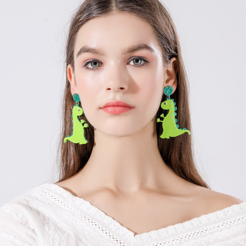 Dinosaur earrings earrings