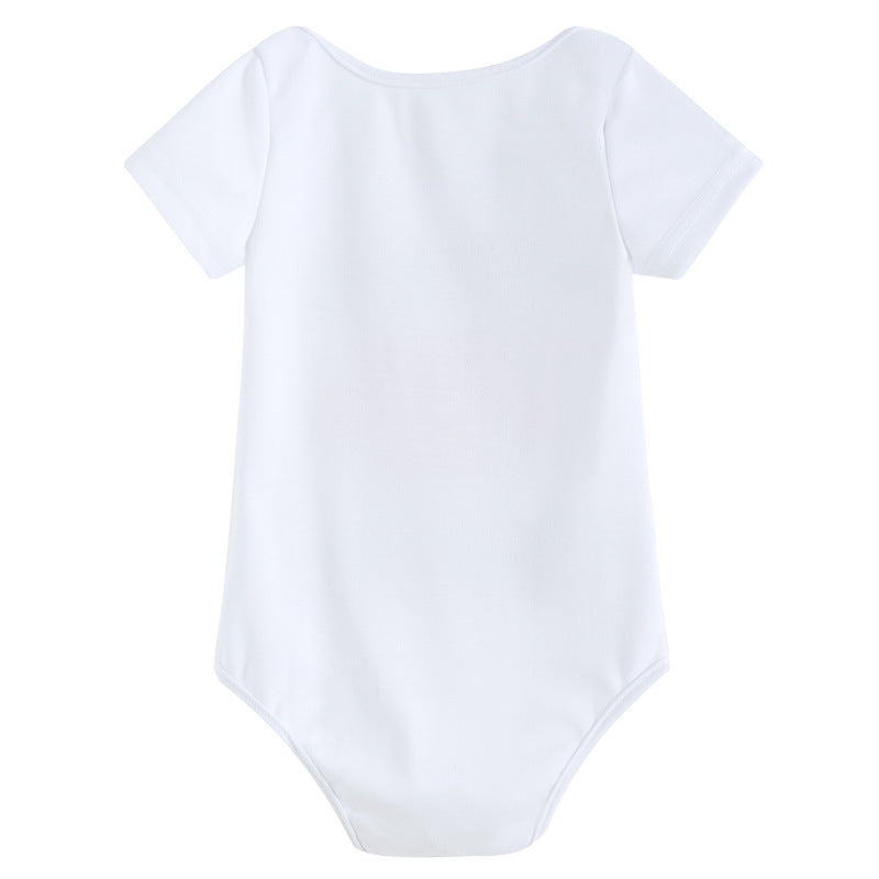 Short Sleeve CUTE NOODLES Triangle Rompers for baby