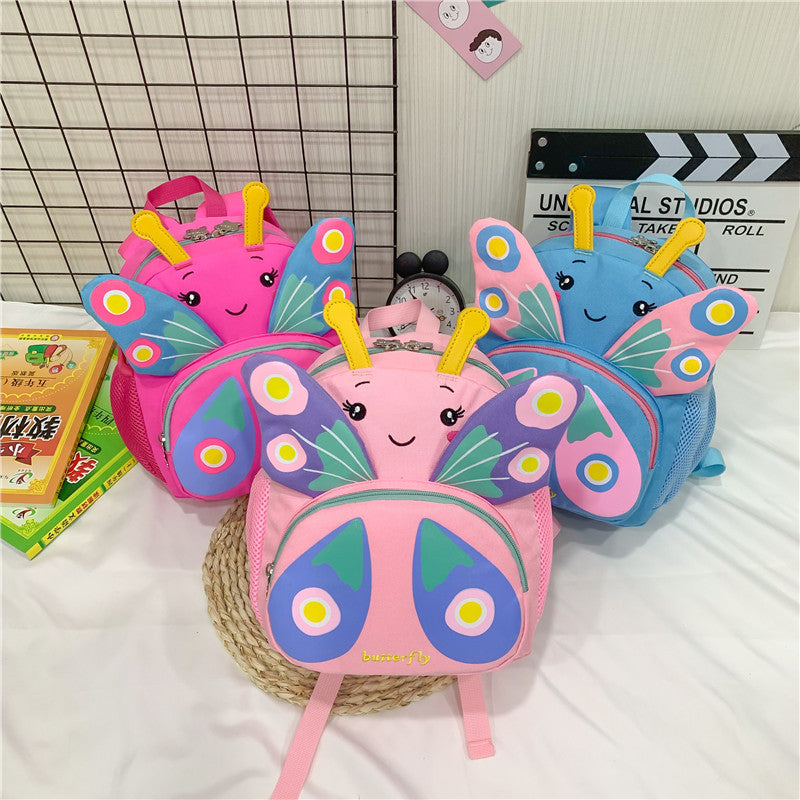 Cute Cartoon Burden Reduction Anti-Lost Backpack for kids