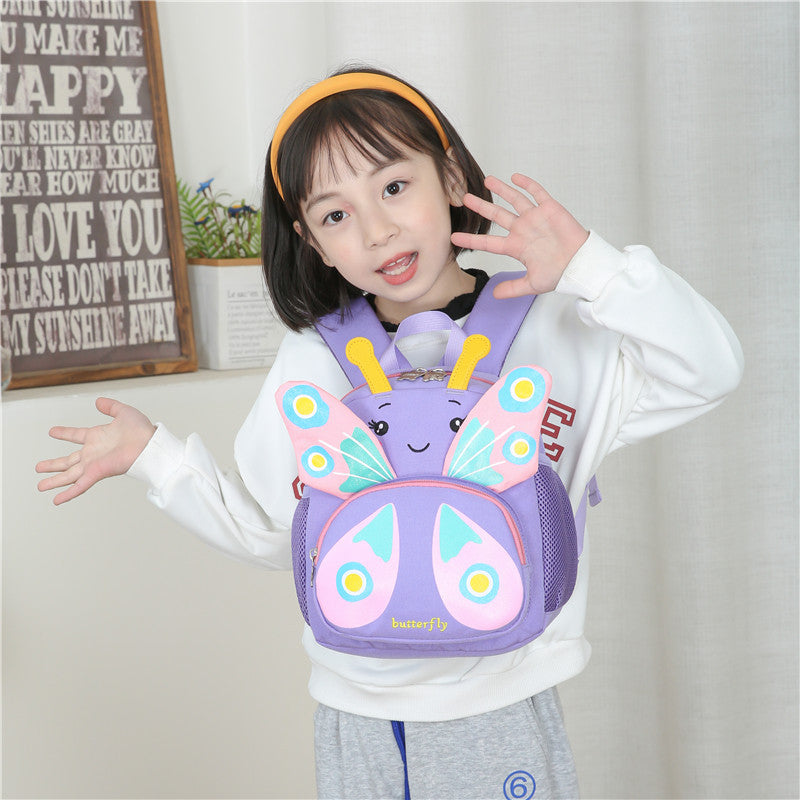 Cute Cartoon Burden Reduction Anti-Lost Backpack for kids