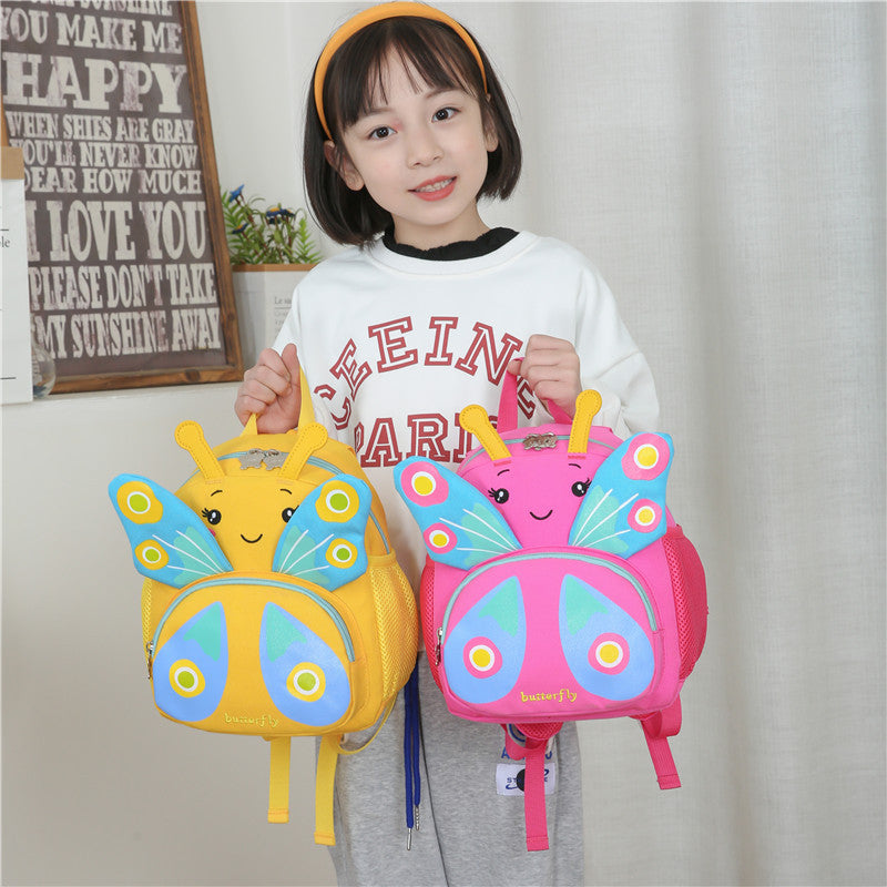 Cute Cartoon Burden Reduction Anti-Lost Backpack for kids