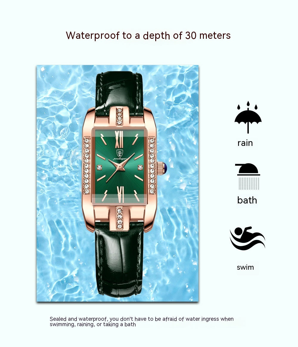 Waterproof Ultra-thin Belt Style Quartz Watch