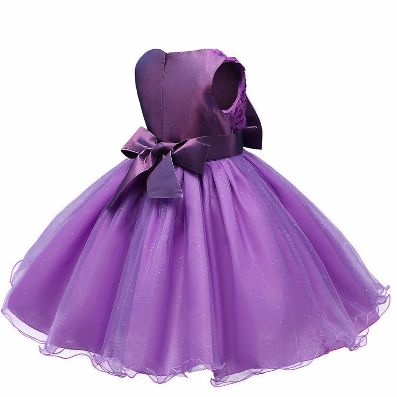 Princess Flower  Summer Party Dresses for girls