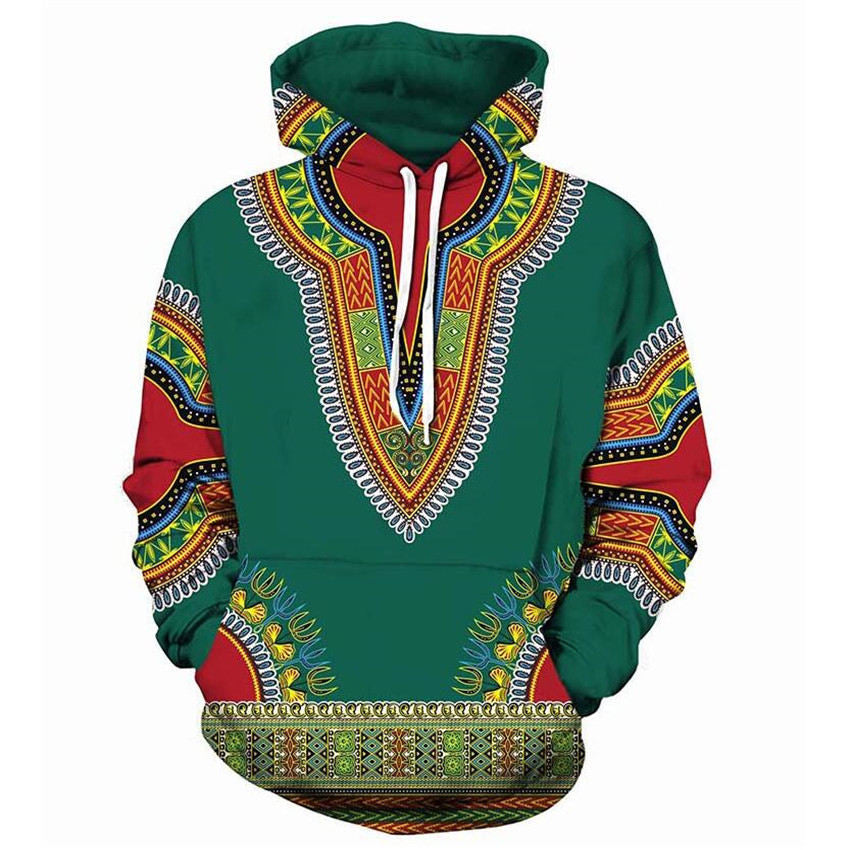 African folk-custom 3D Print Hoodies For Men