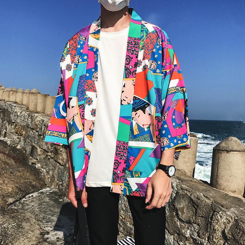 Japanese Style Kimono Jackets For Men