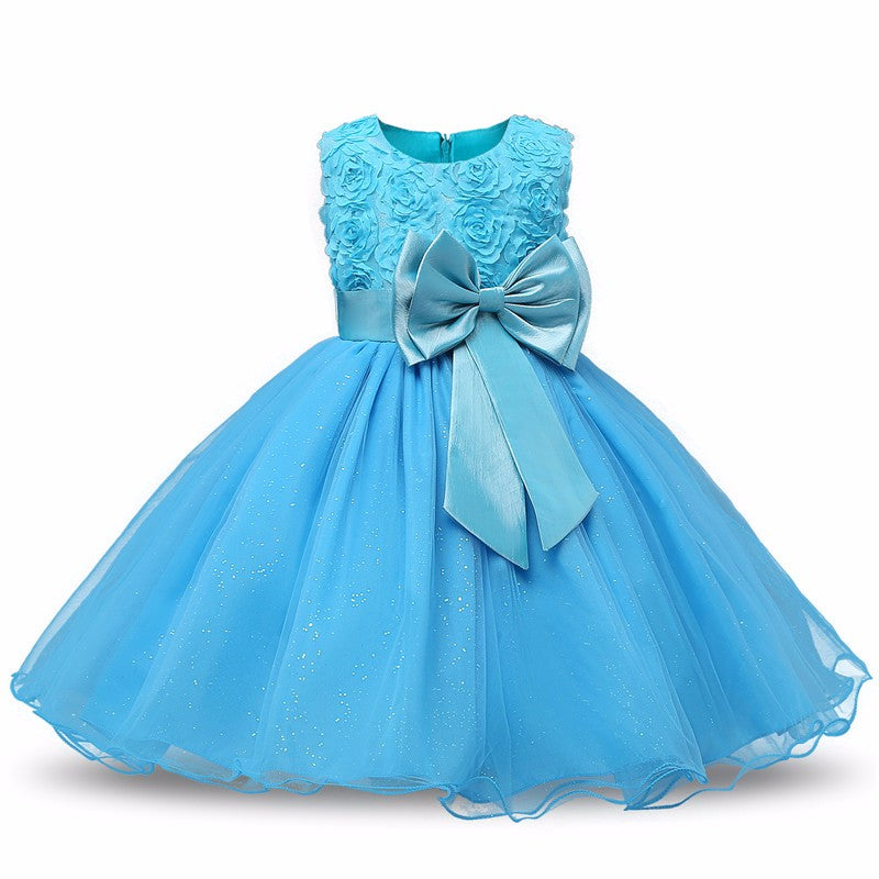 Princess Flower  Summer Party Dresses for girls