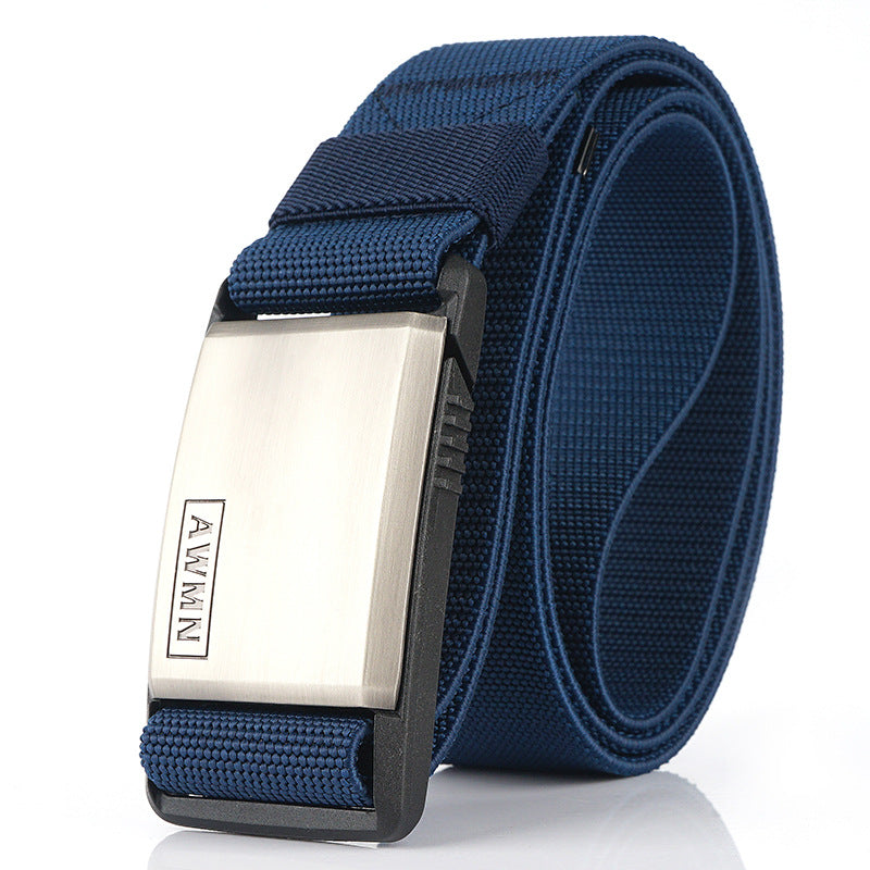 Nylon Belt With Magnetic Buckle Outdoor Leisure Stretch Pants