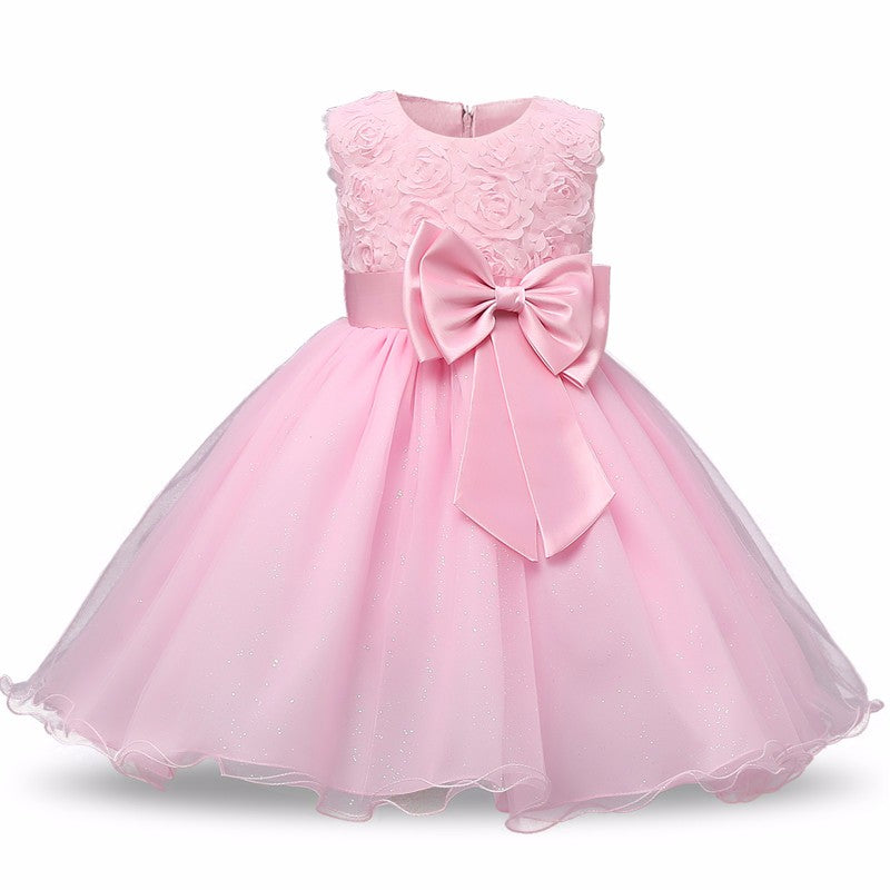 Princess Flower  Summer Party Dresses for girls