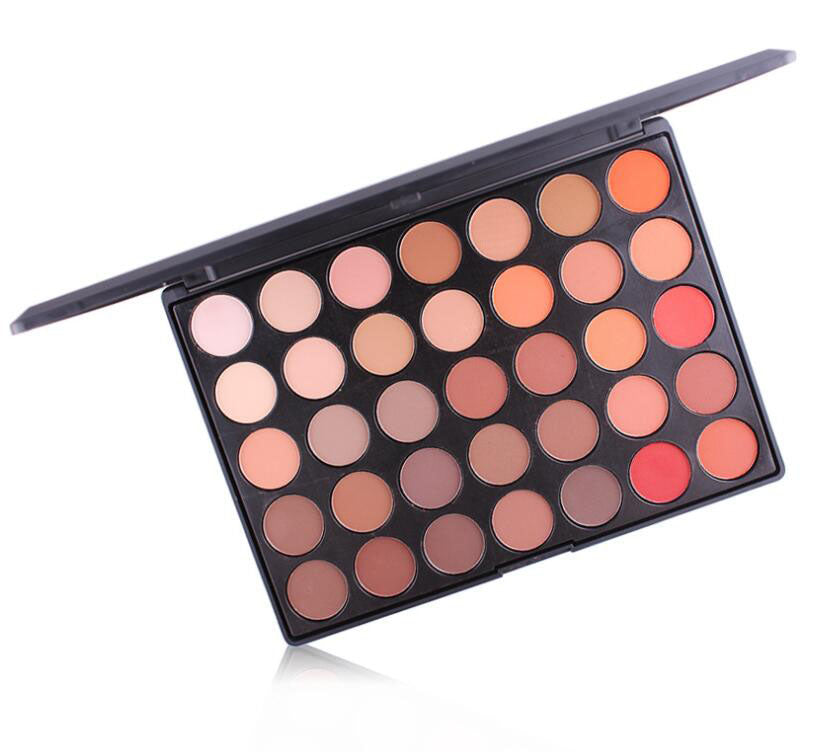 New 35 Colors of Shimmer Matte Shadow Eyeshadow Palette - The Palette B