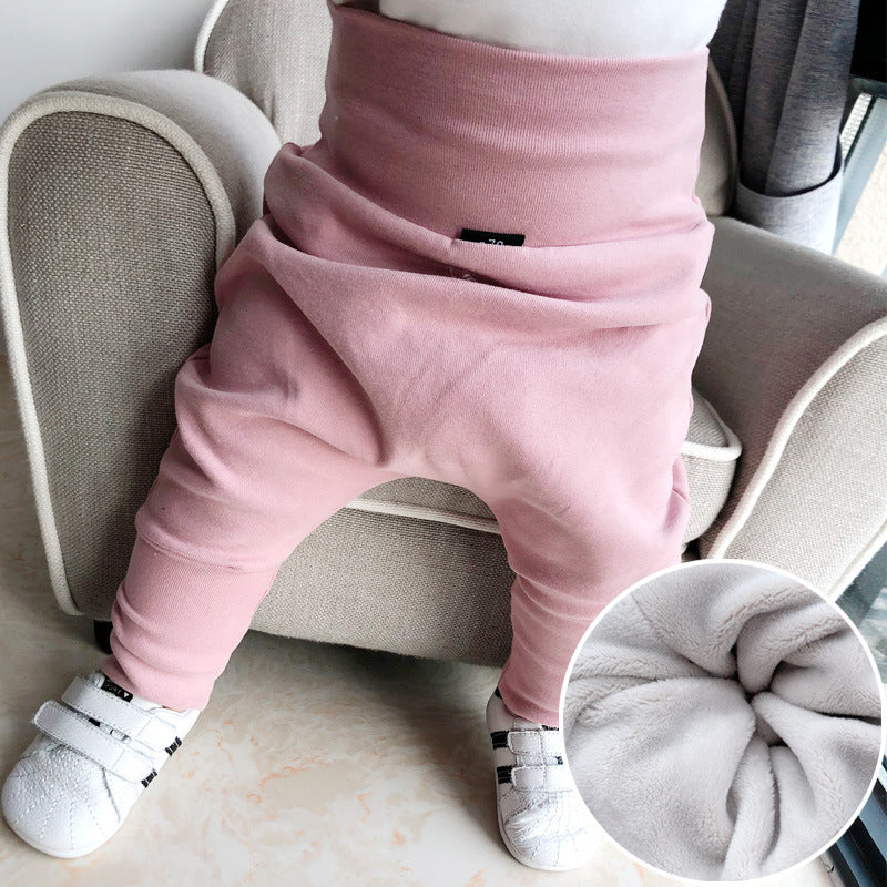 Baby High Waist Belly Pants Trousers