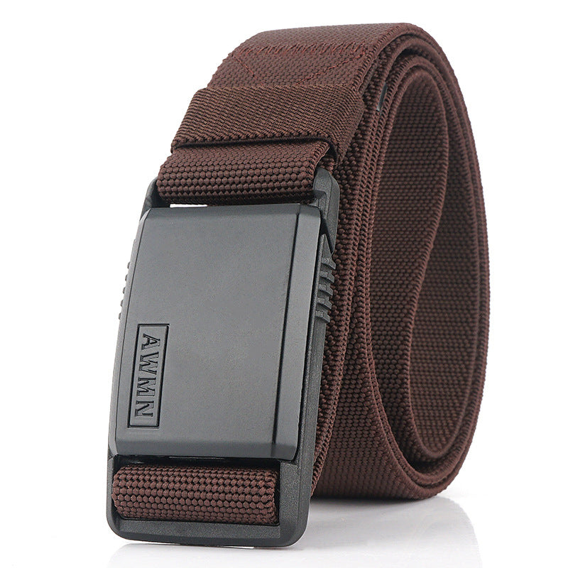 Nylon Belt With Magnetic Buckle Outdoor Leisure Stretch Pants