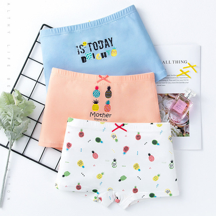 Creative Print Cotton Underwear for girls