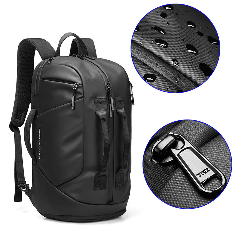 Large Capacity Backpack Men's Multifunctional Oxford Cloth