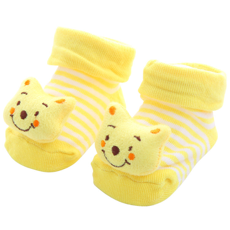 Cartoon Anti-Skid Three-Dimensional Socks for baby