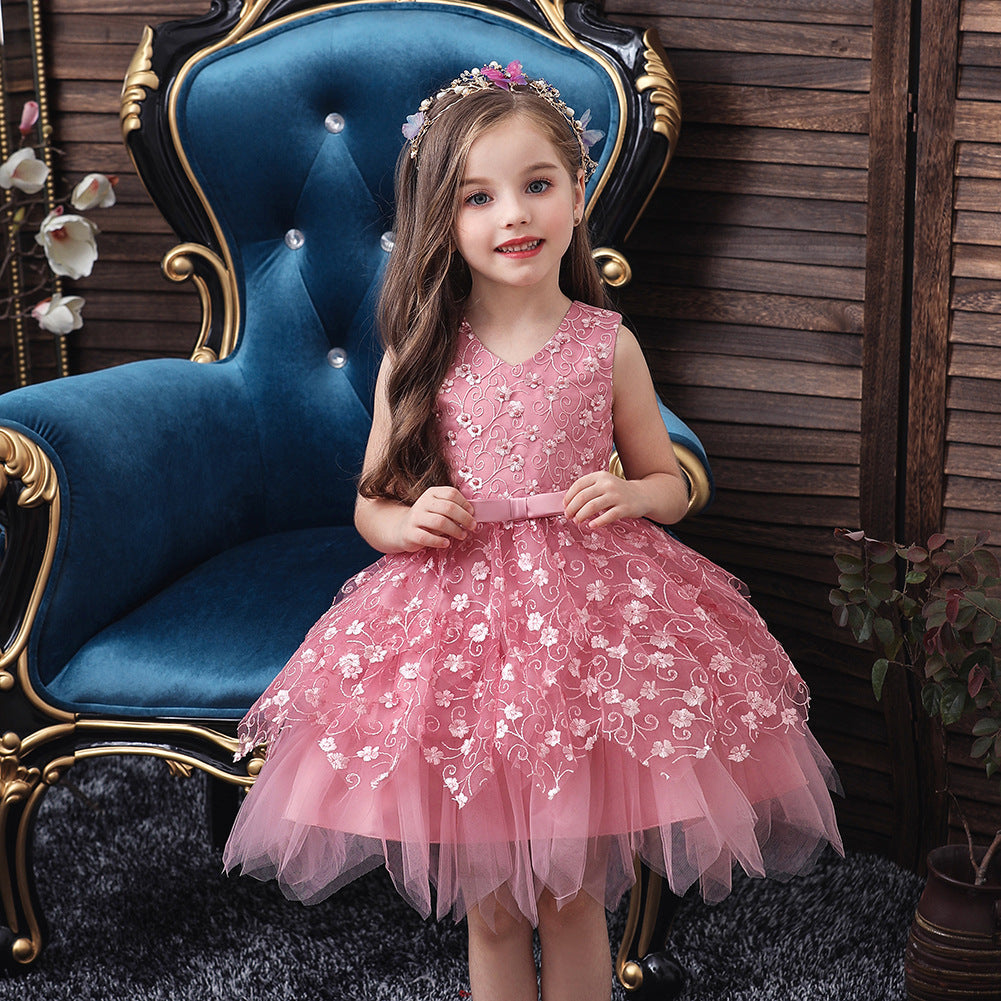 Middle And Small  Kindergarten Dresses for girls