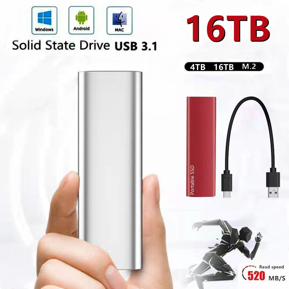 Mobile Solid State Drive SSD Type-c3.1 High Speed