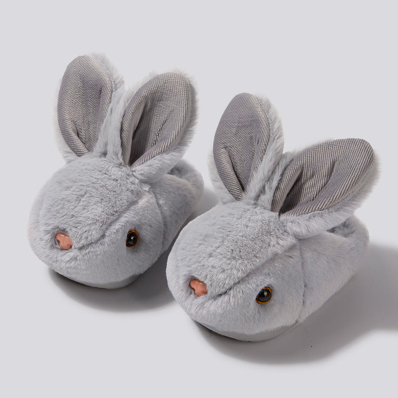 Super Soft Rabbit Cotton Slippers For Boys And Girls