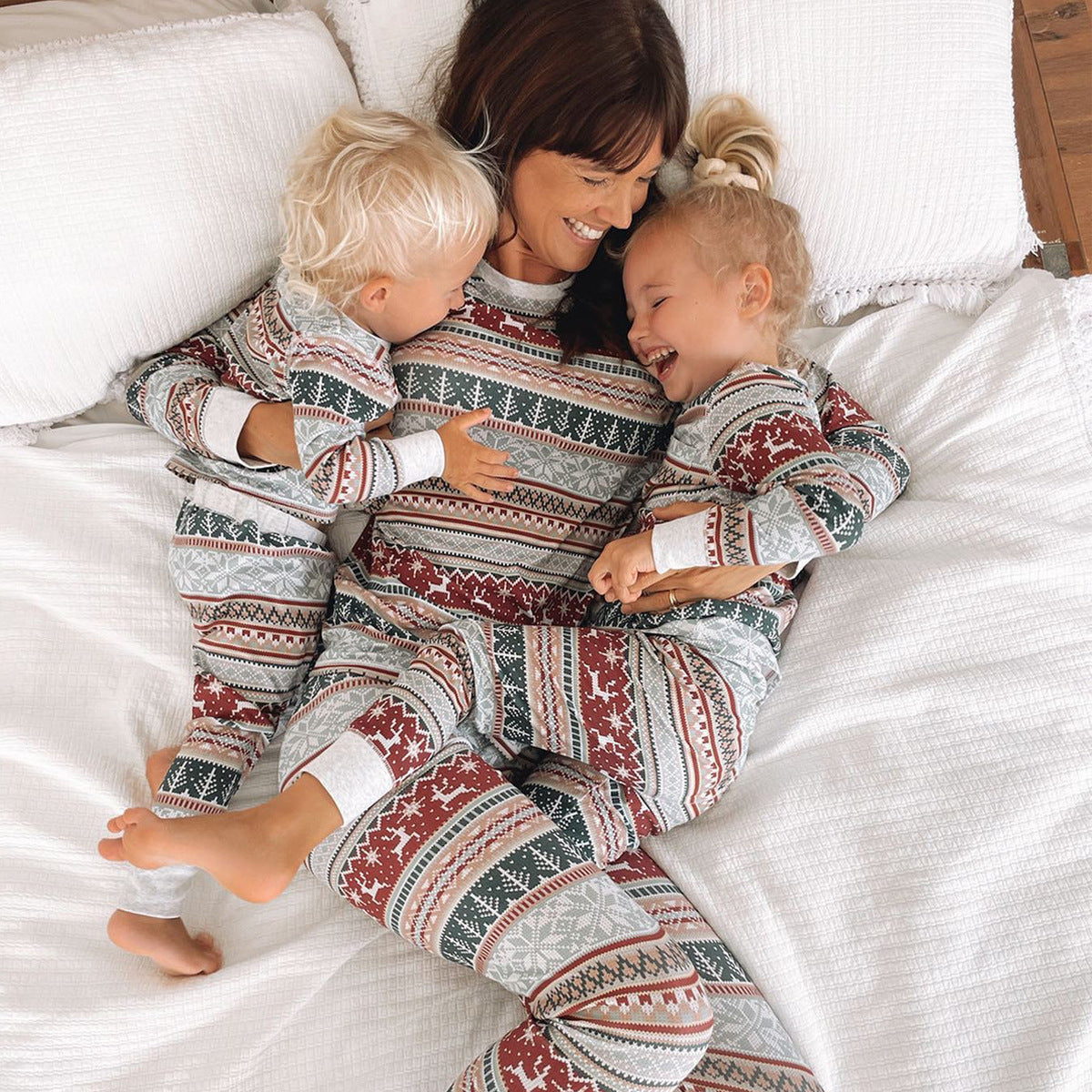 Christmas Home Wear Family Pajama Sets