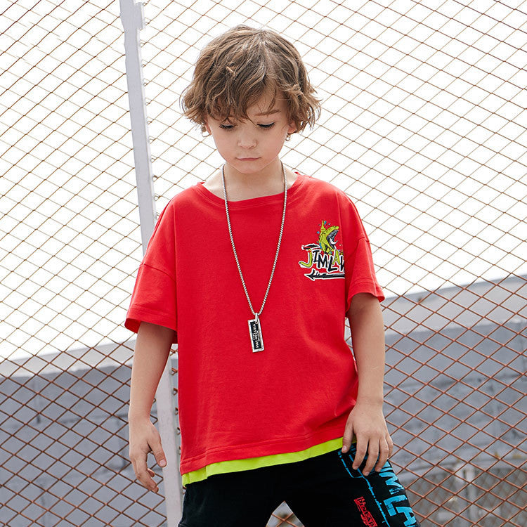 Dinosaur  short sleeve T-shirt for boys