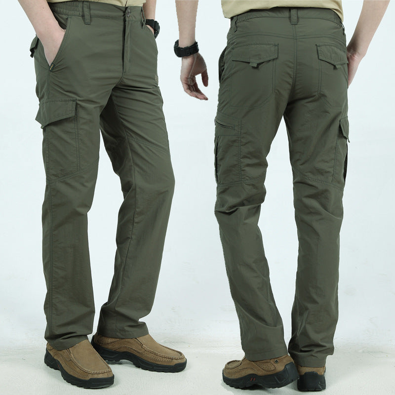 Loose Plus Size Cargo Long Pant For Men