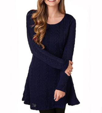 Long Sleeve Loose knitted Sweaters For Women