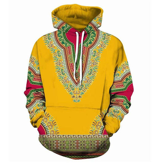 African folk-custom 3D Print Hoodies For Men