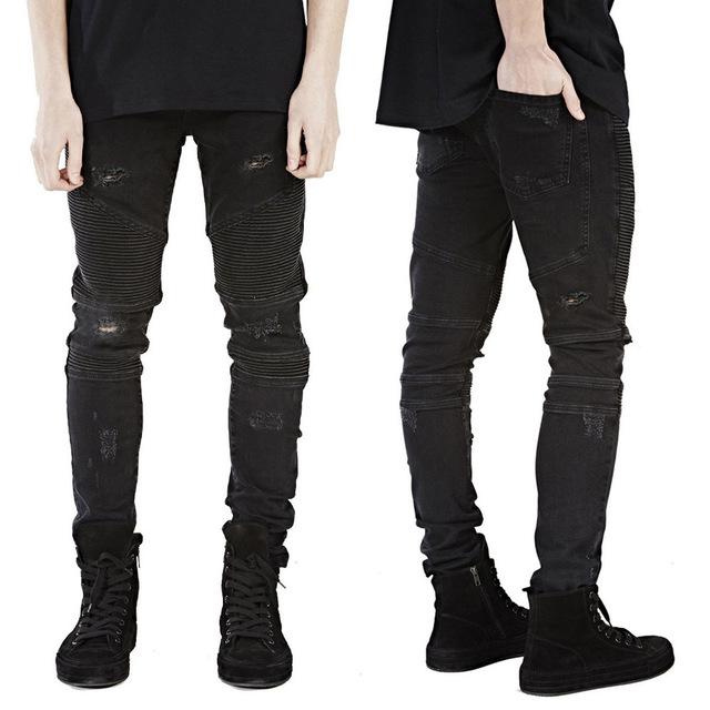 Classic Cotton Skinny Jeans For Men