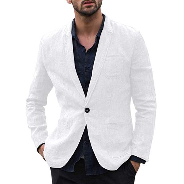 Cotton Thin Suits Blazers For Men