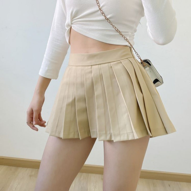 Long Back Cute Pleated Skirt For Women