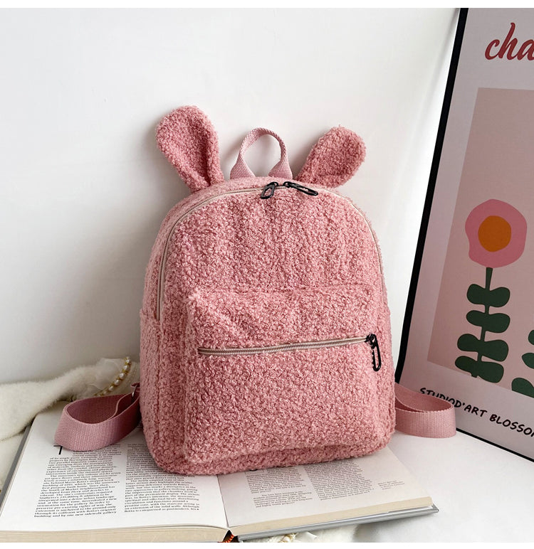 Cute Plush  Autumn And Winter New backpack for kids