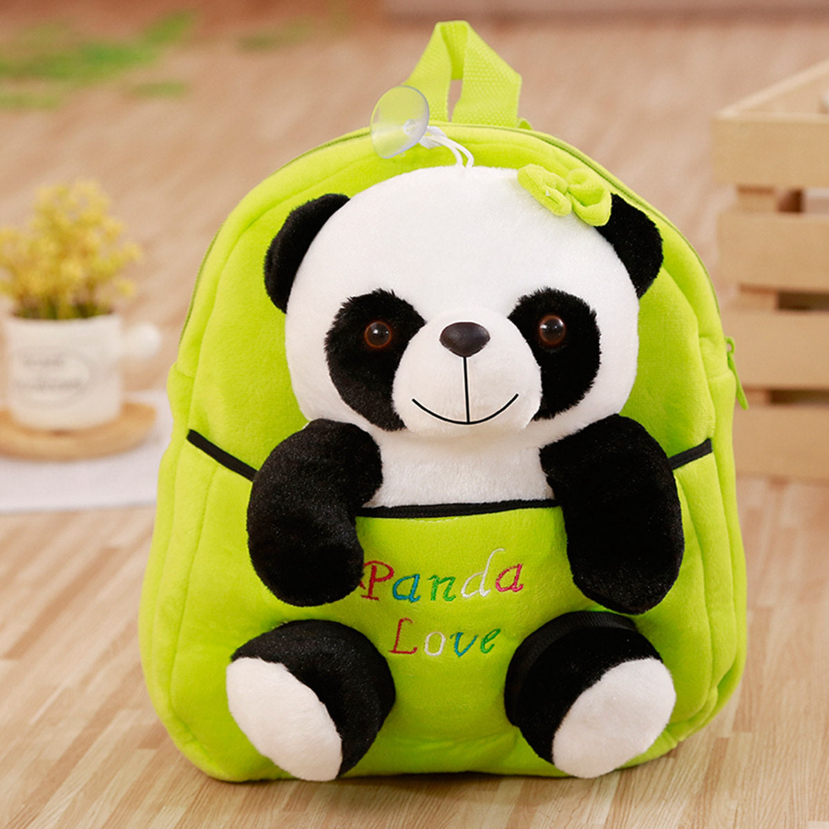 Cartoon panda backpack for kids